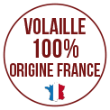 Logo Volaille 100% origine France