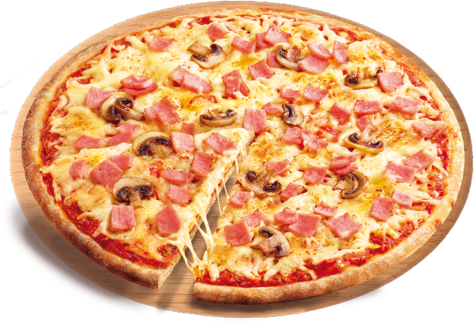 Une pizza crousti fine