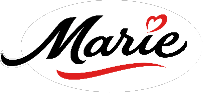 Logo de la marque Marie, référence française des plats cuisinés, tartes, gratins et recettes du quotidien.