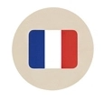 Drapeau de la France pour mettre en avant que la barquette utilisée est issue d’une fabrication dans le sud-ouest