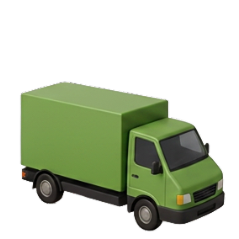 Les barquettes en fibre de bois Marie sont transportées vers l'atelier de fabrication des produits