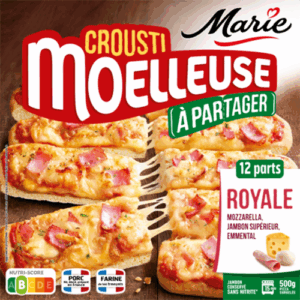 Pizza Croûsti Moelleuse A partager Royale Jambon Marie
