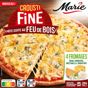 Pizza Croûsti Fine 4 fromages Marie