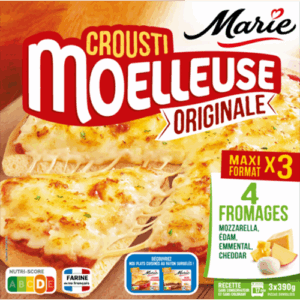 Pizza Croûsti Moelleuse Originale 4 fromages Marie