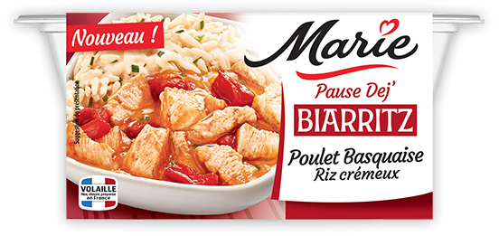 Poulet Basquaise Riz crémeux