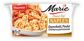 Gnocchetti, Poulet Crème au parmesan