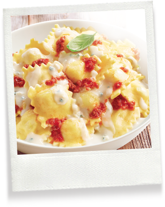 Ravioli aux 3 fromages