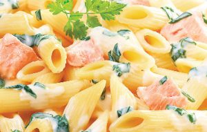Penne au saumon Marie