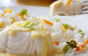 Cabillaud sauce citron Marie