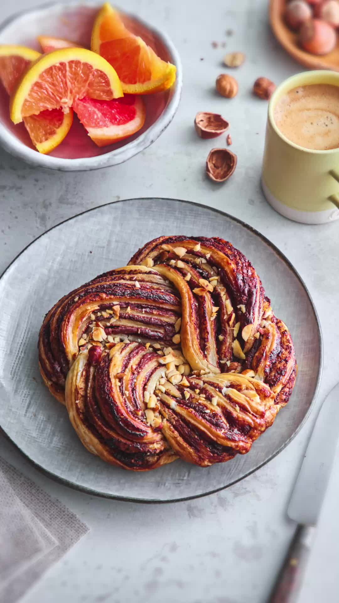 Couronne Feuilletée tressée