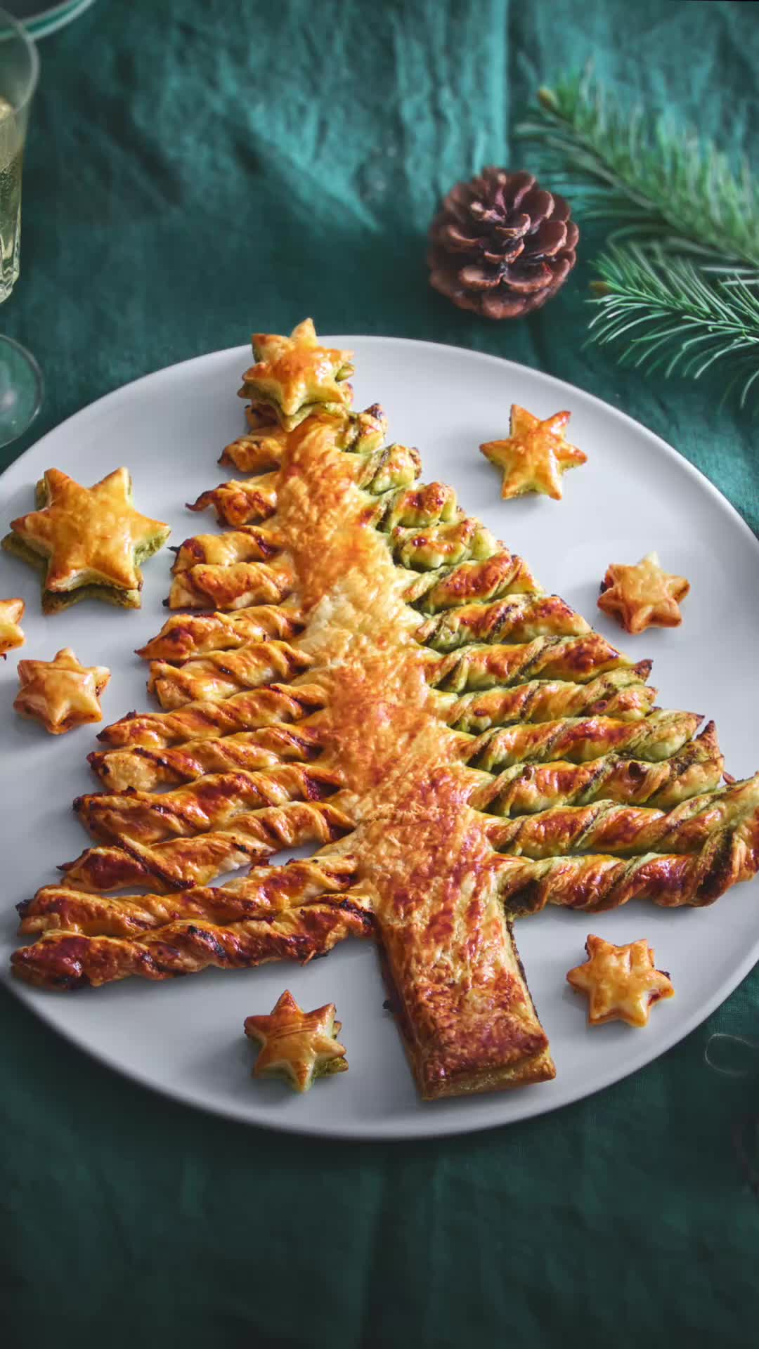 Sapin feuilleté torsadé