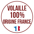 Volaille 100% origine France