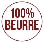 100% pur beurre