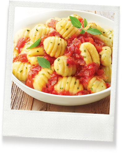 Gnocchi sauce tomatée