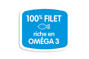 Marie Poisson 100% Filet et source d'omega 3